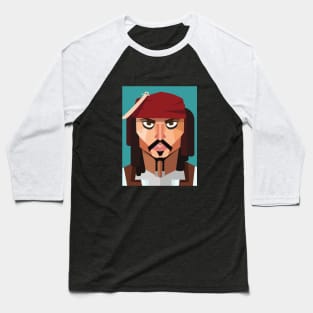 Geometric Jack Baseball T-Shirt